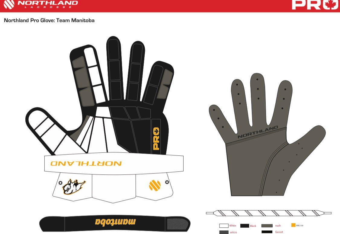 Team Manitoba Custom Glove 2025